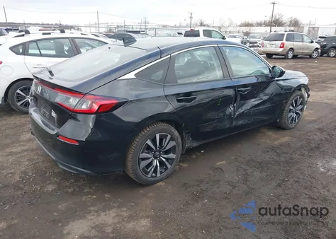 2022 Honda Civic Ex-L z USA, uszkodzony, nr VIN 19XFL1H75NE020218
